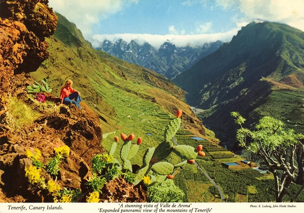 Panorámica de el Barranco de Las Angustias